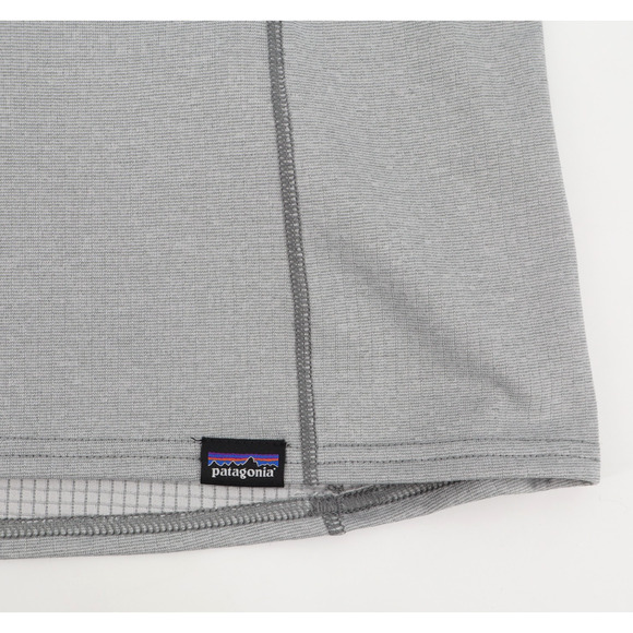 Patagonia Women's Capilene Base Layer 1/4 Zip Long Sleeve Grey Sz M - Picture 4 of 7